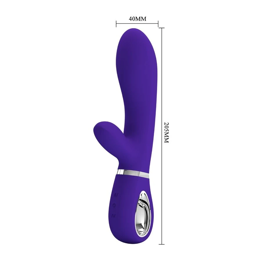 PRETTY LOVE - VIBRATEUR MULTIFONCTION G-SPOT THOMAS VIOLET